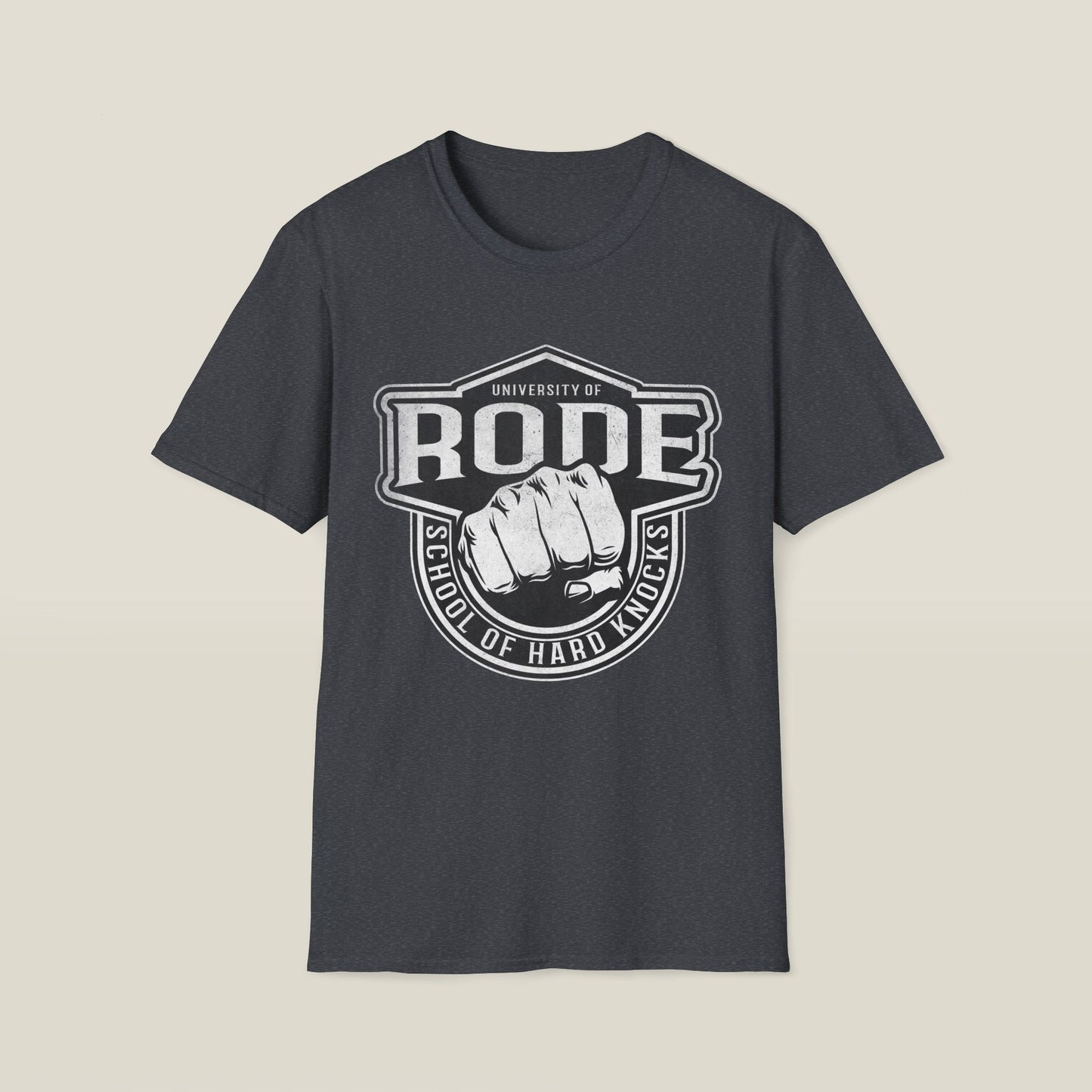 Rode School of Hard Knocks Unisex Softstyle T-Shirt