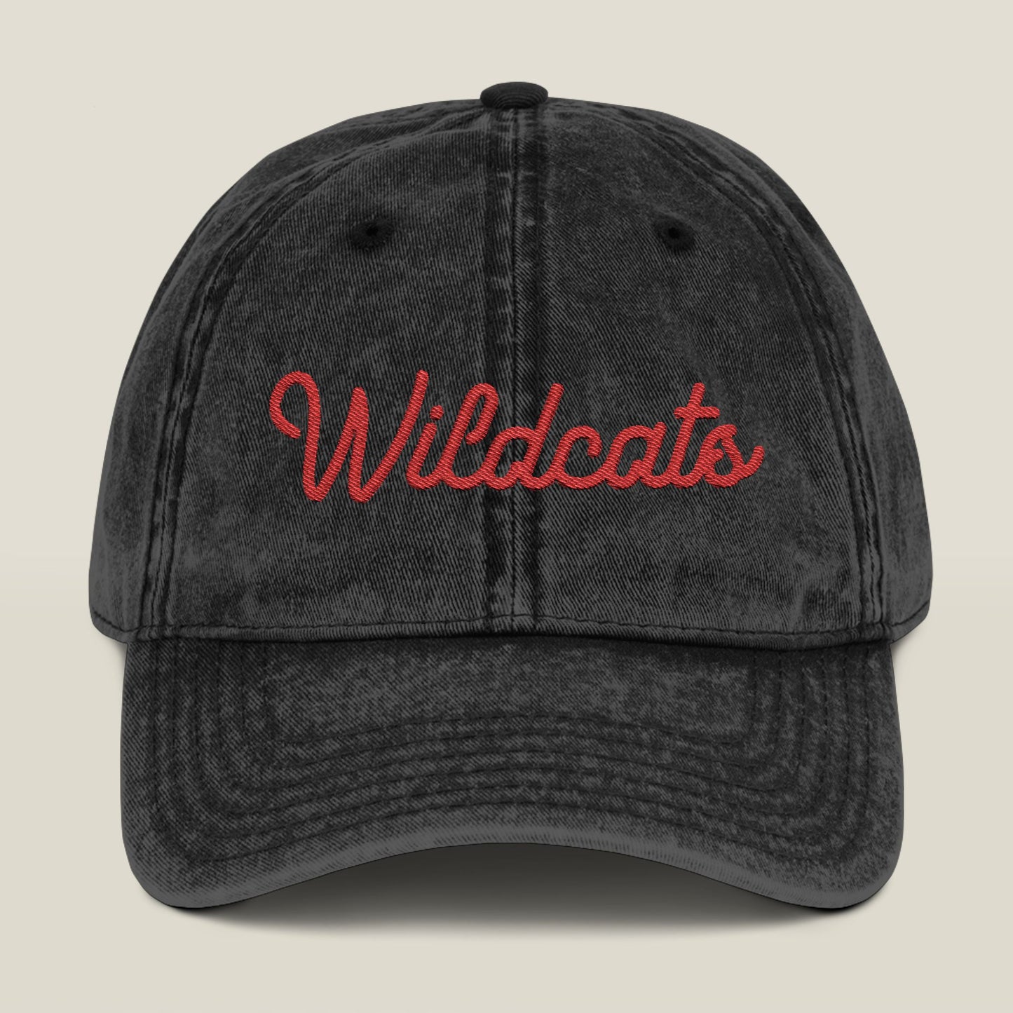 VINTAGE WILDCATS EMBROIDERED CAP