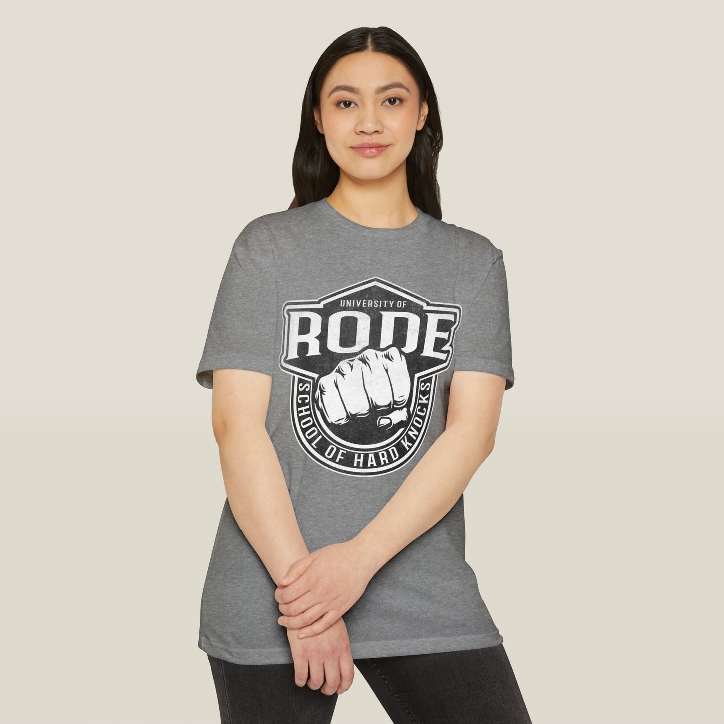 University of Rode T-Shirt | School of Hard Knocks | Unisex Jersey Tee