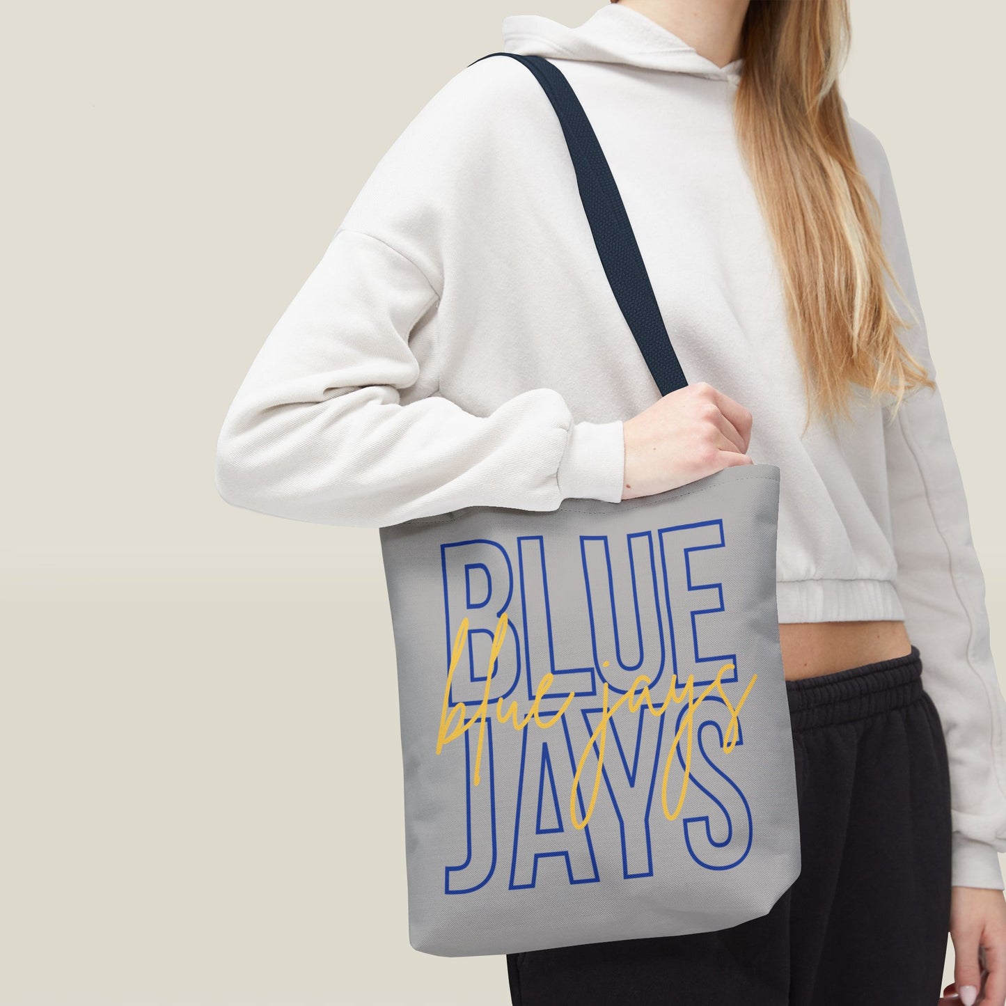 STYLISH BLUE JAY TOTE BAG - PERFECT FOR GAME DAYS & EVERYDAY USE