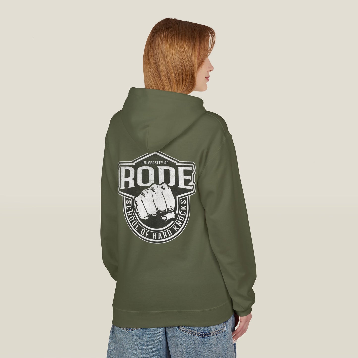 Unisex Medium-Heavy Hoodie -Rode School of Hard Knocks