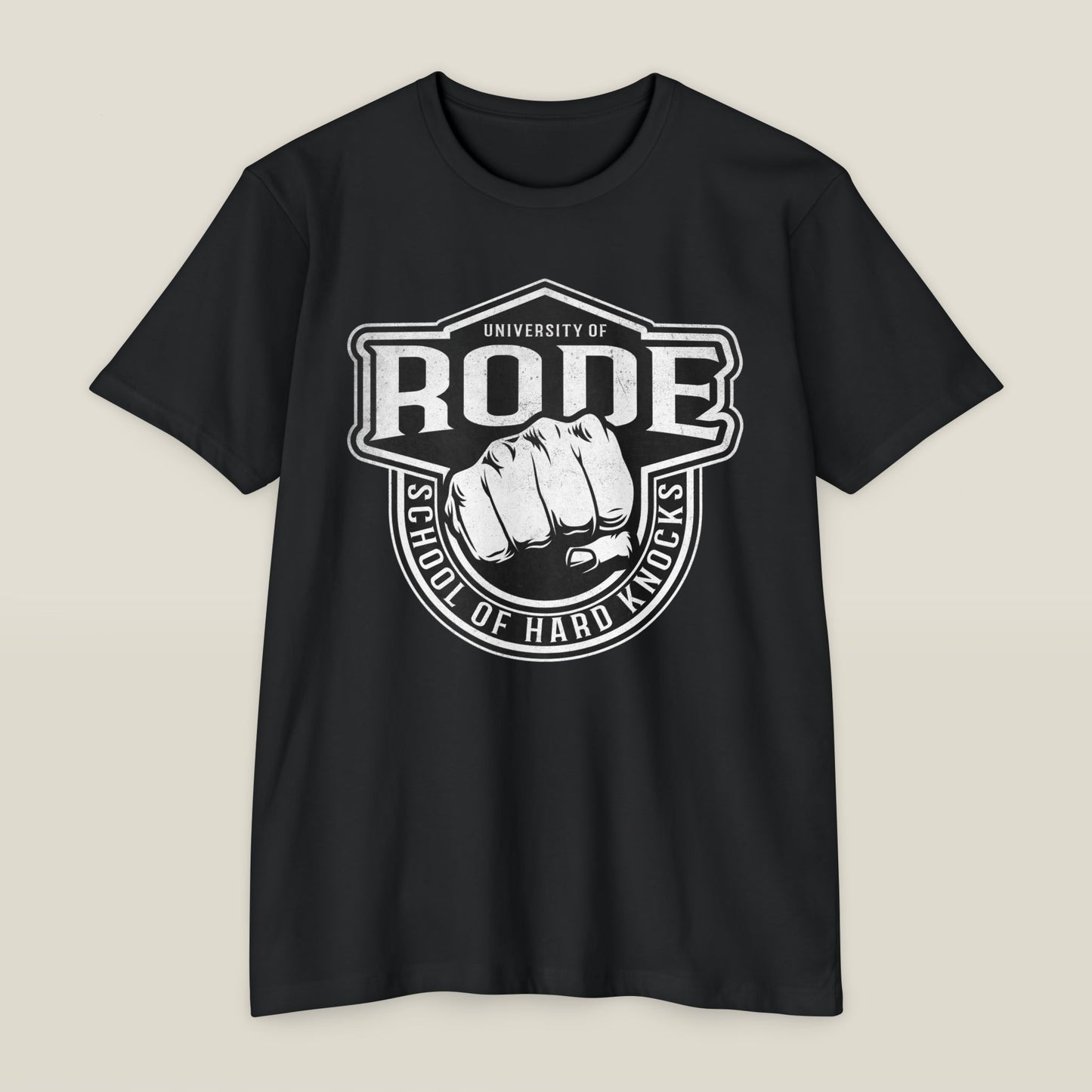 University of Rode T-Shirt | School of Hard Knocks | Unisex Jersey Tee