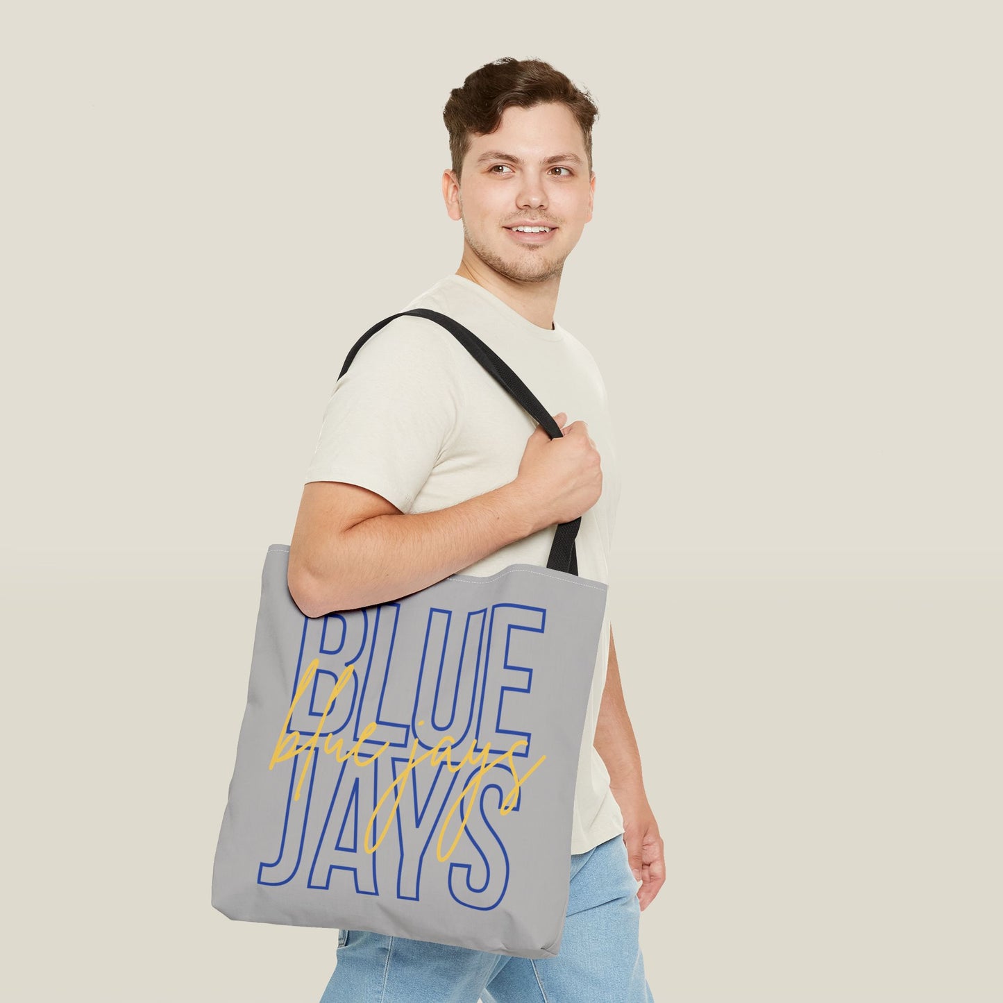 STYLISH BLUE JAY TOTE BAG - PERFECT FOR GAME DAYS & EVERYDAY USE