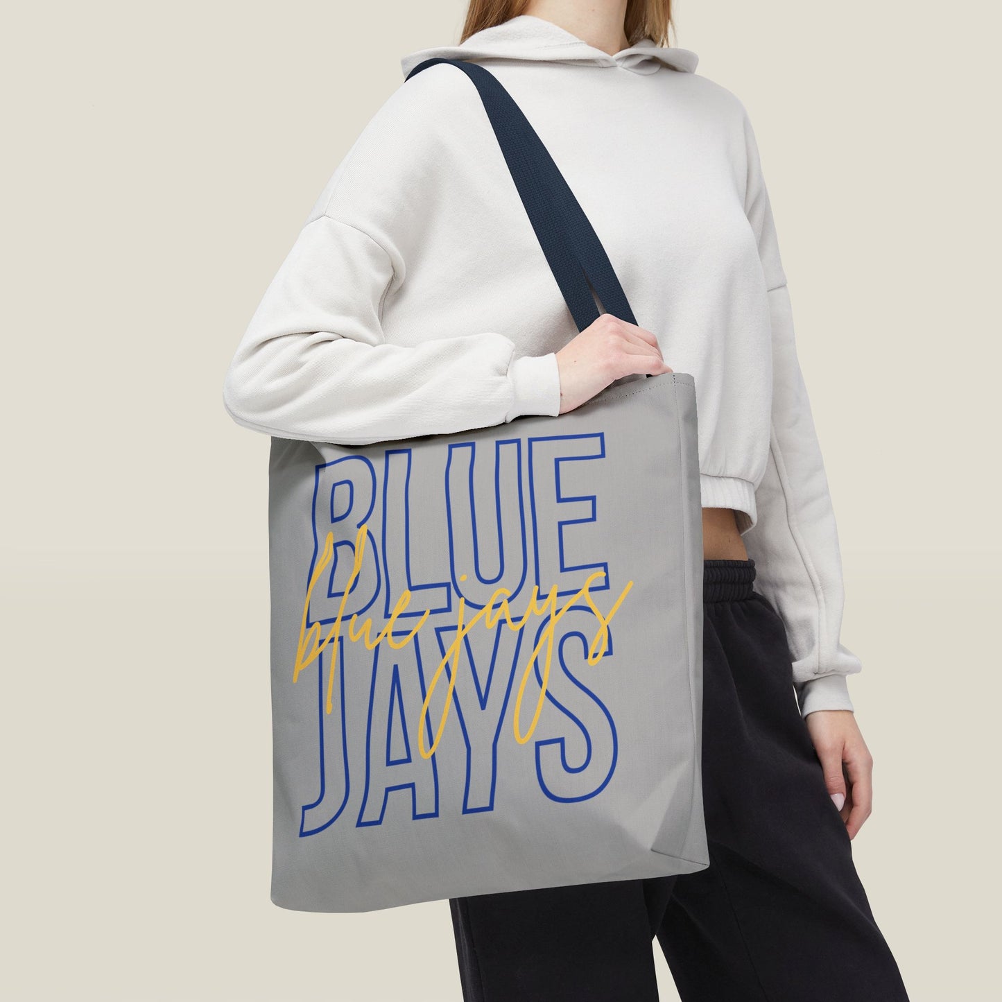 STYLISH BLUE JAY TOTE BAG - PERFECT FOR GAME DAYS & EVERYDAY USE