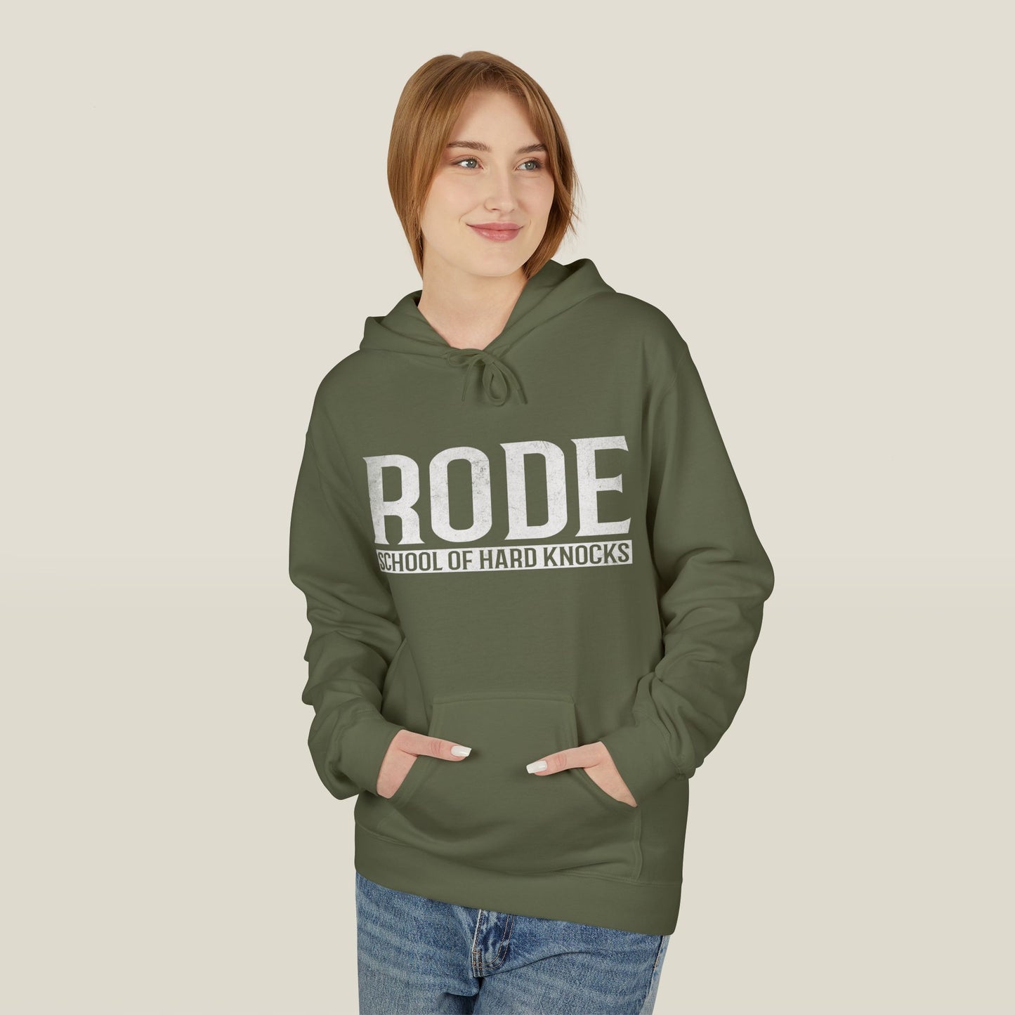 Unisex Medium-Heavy Hoodie -Rode School of Hard Knocks