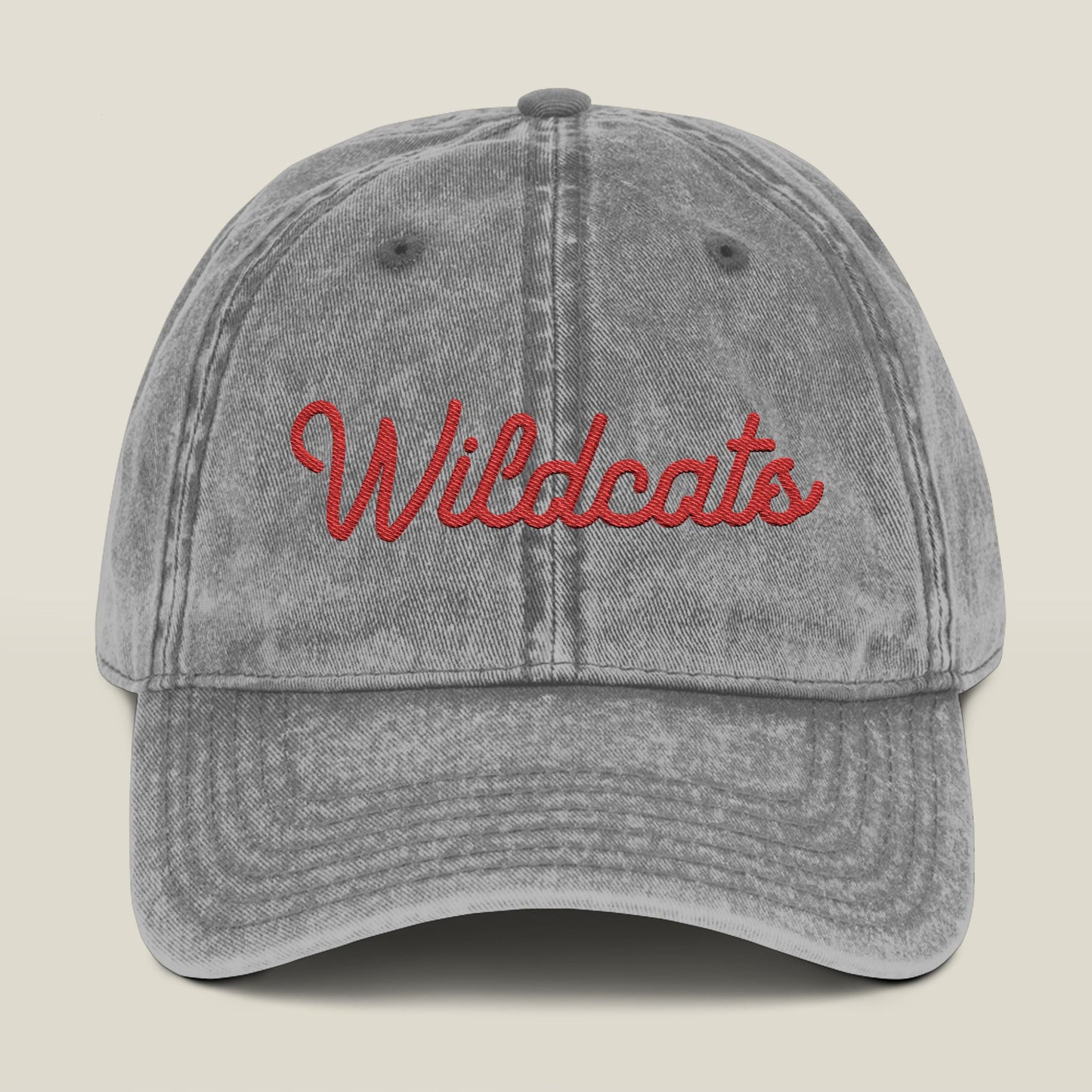 VINTAGE WILDCATS EMBROIDERED CAP