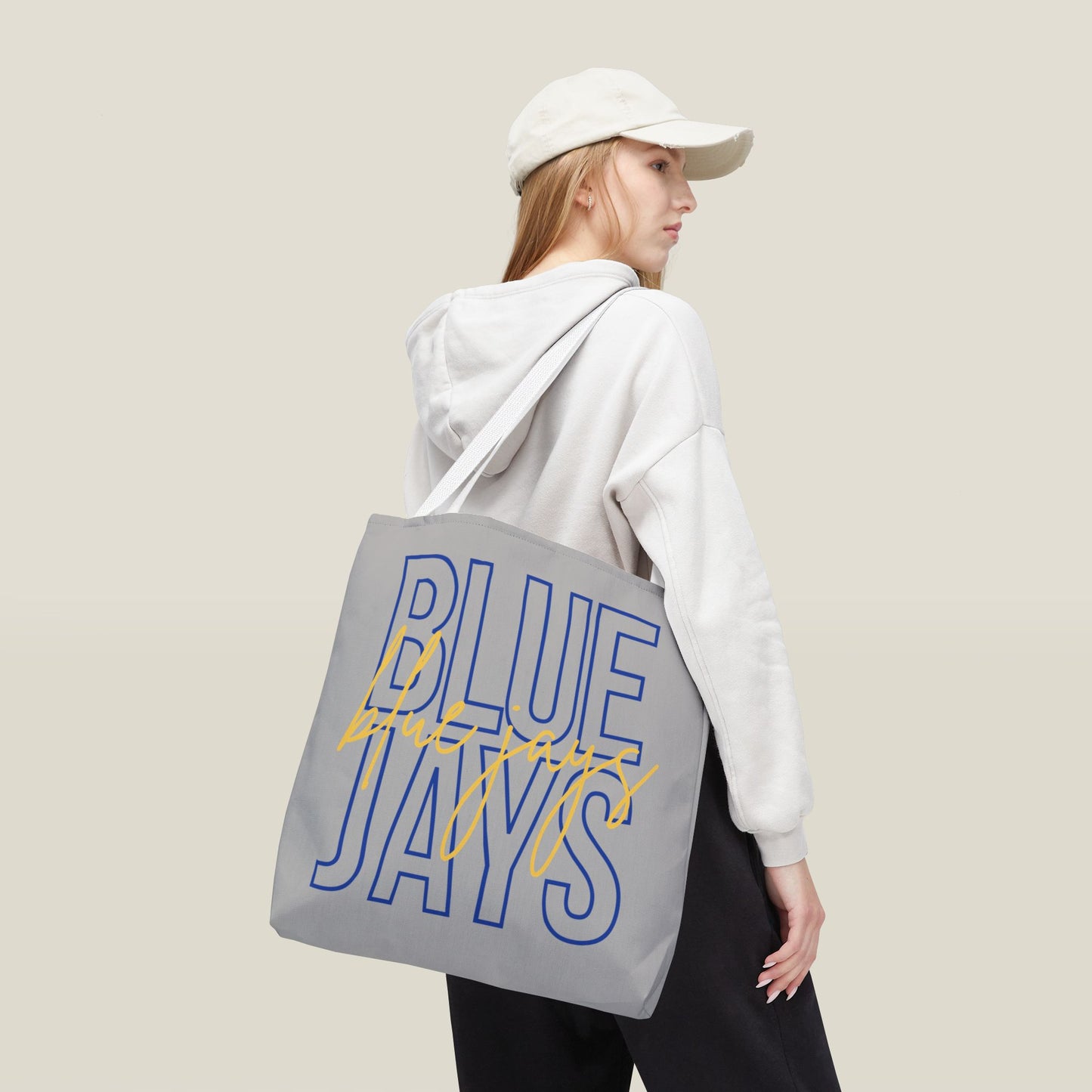 STYLISH BLUE JAY TOTE BAG - PERFECT FOR GAME DAYS & EVERYDAY USE