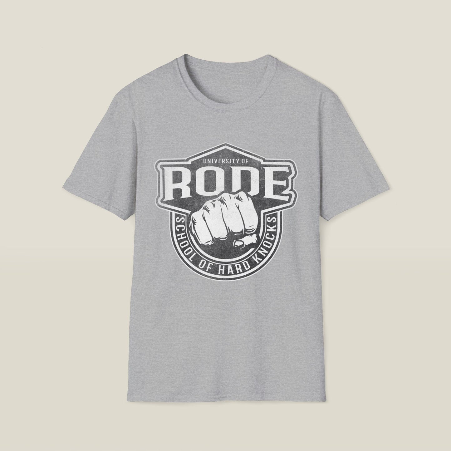 Rode School of Hard Knocks Unisex Softstyle T-Shirt