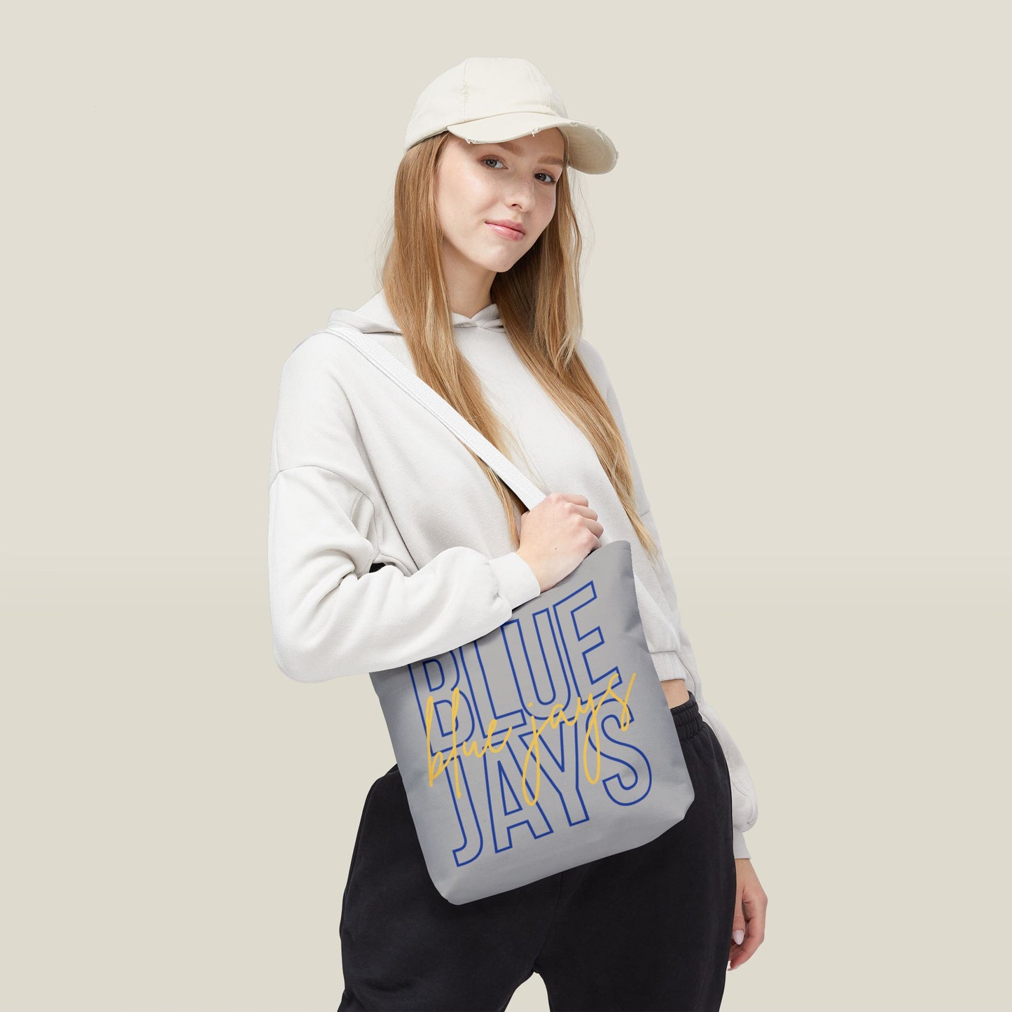 STYLISH BLUE JAY TOTE BAG - PERFECT FOR GAME DAYS & EVERYDAY USE