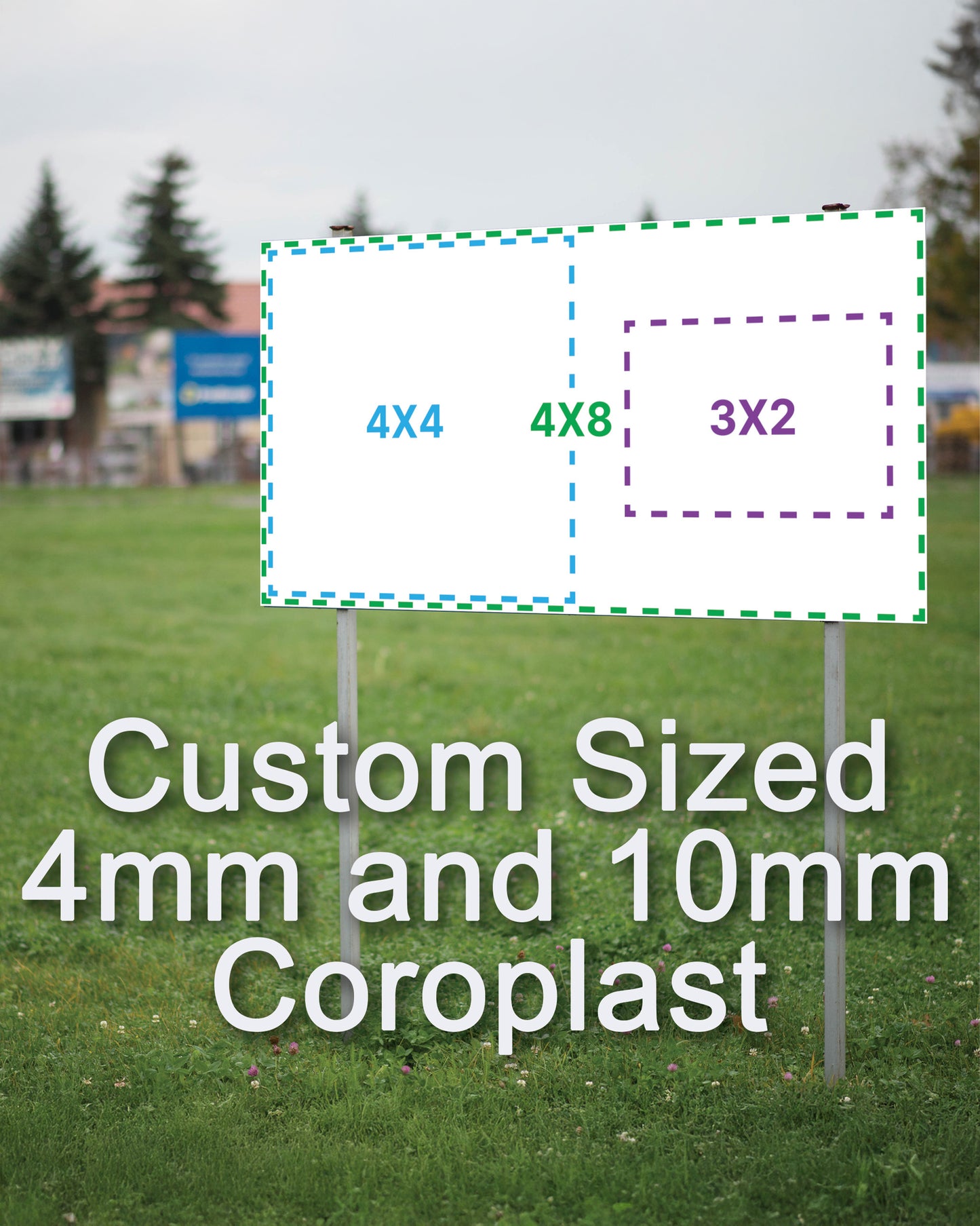 Custom Sized Coroplast